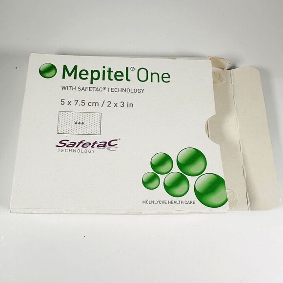 Mepitel One Soft Silcone Wound Contact 2" x 3" 5x7.5cm (6 Pack) 28910 2016 - Picture 2 of 3